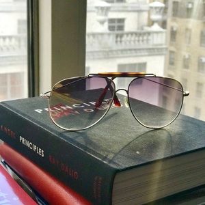 Valentino Metal Aviators